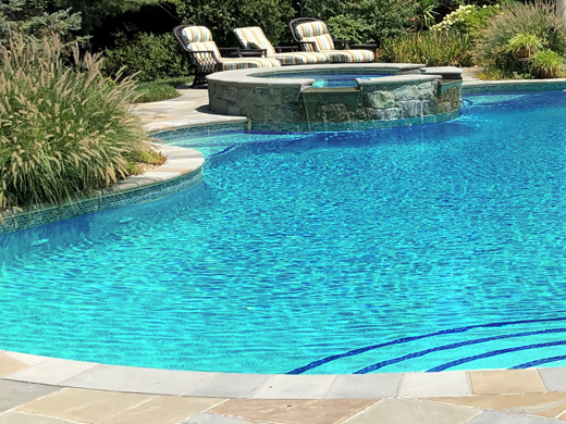 Clear Blue Pool Water Solved! Before treatment