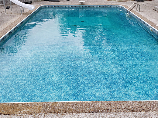Cloudy Green Pool Water Solution - After Treatment